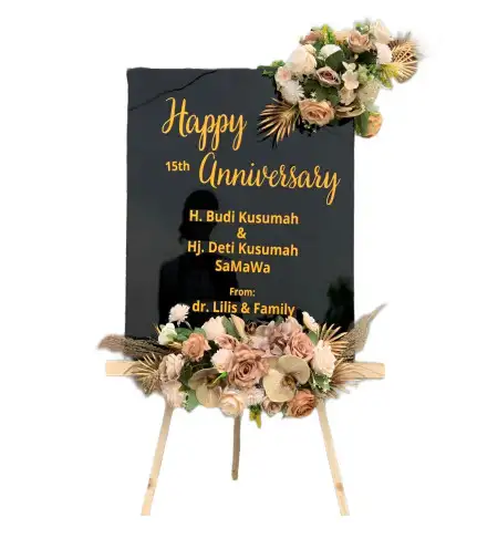 Papan Bunga Akrilik kawalu